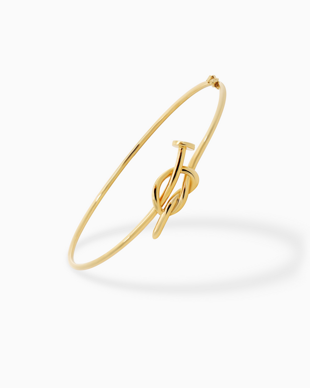 18K Gold Bangle