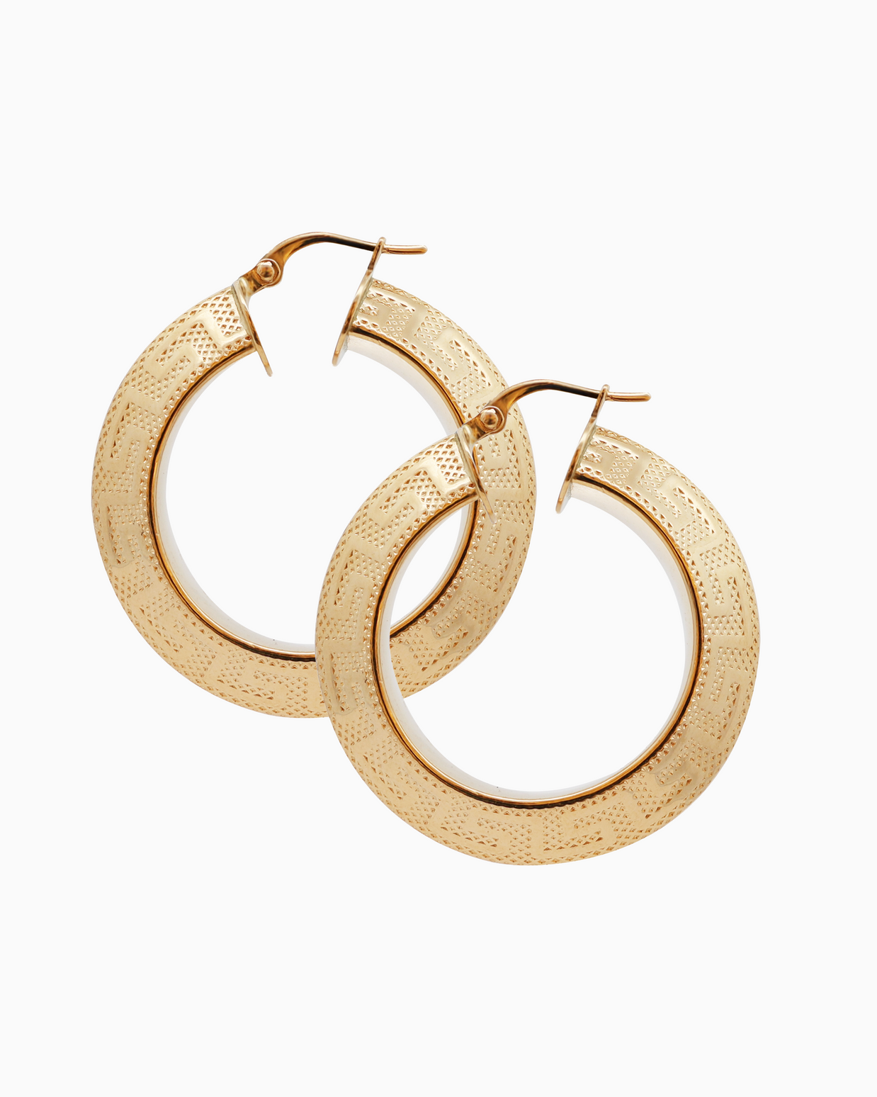 18K Yellow Gold Earrings – 5.60g.