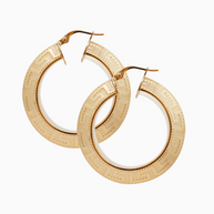 18K Yellow Gold Earrings – 5.60g.