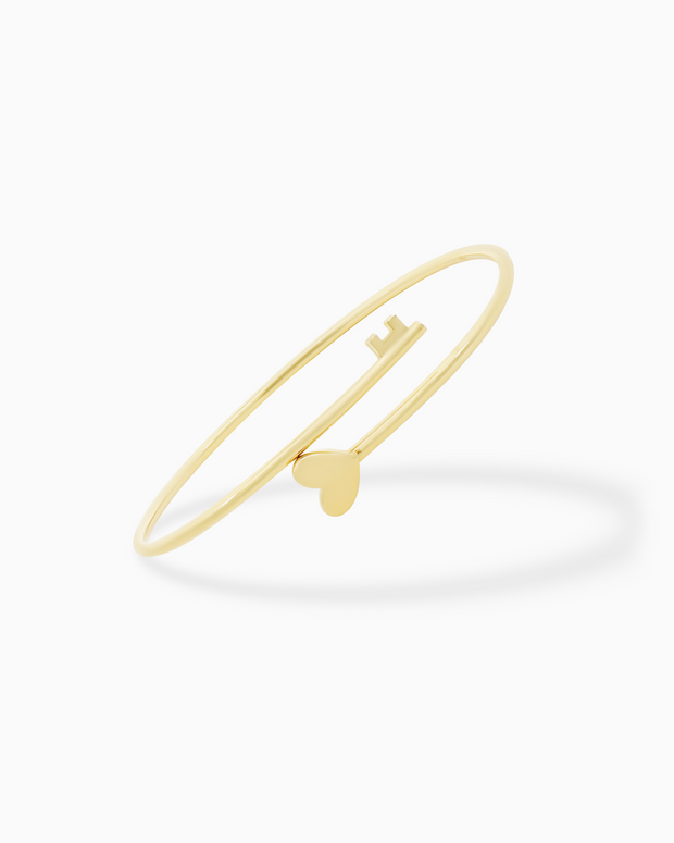18K Gold Bangle – 6.10g.