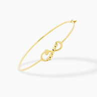 18K Gold Bangle