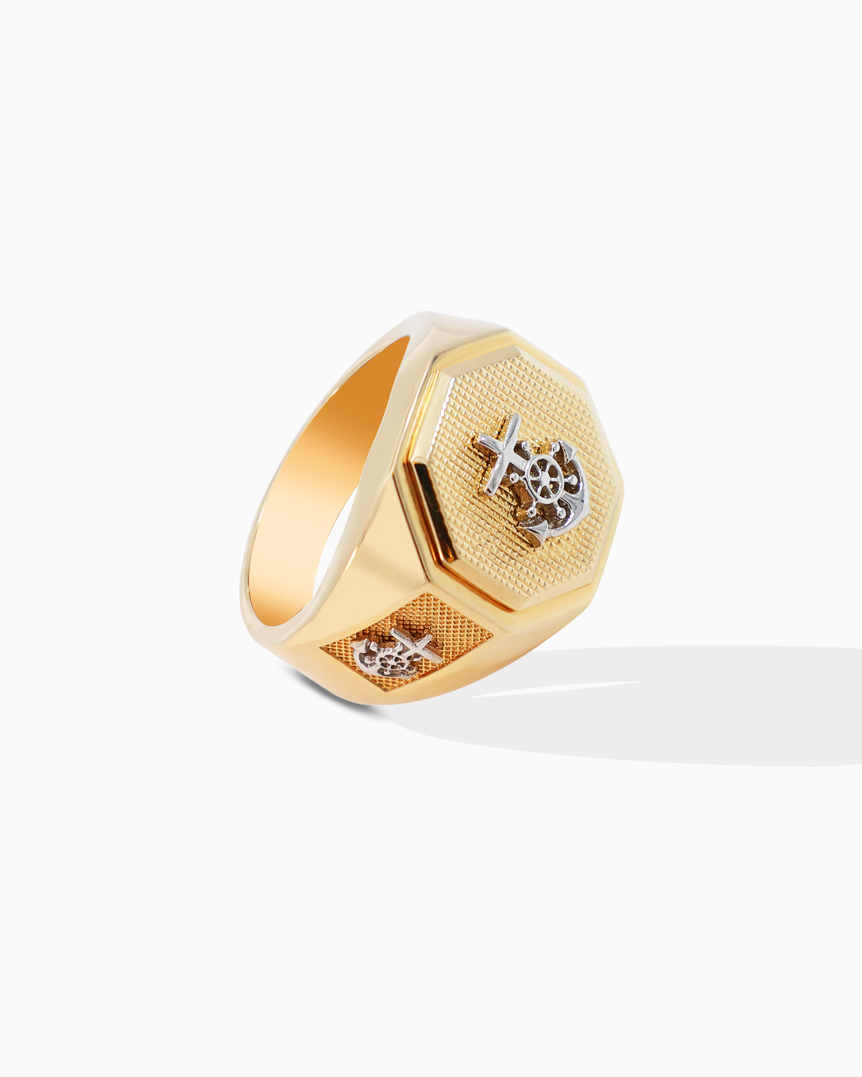 18K Yellow Gold Men’s Ring – 12.90g.