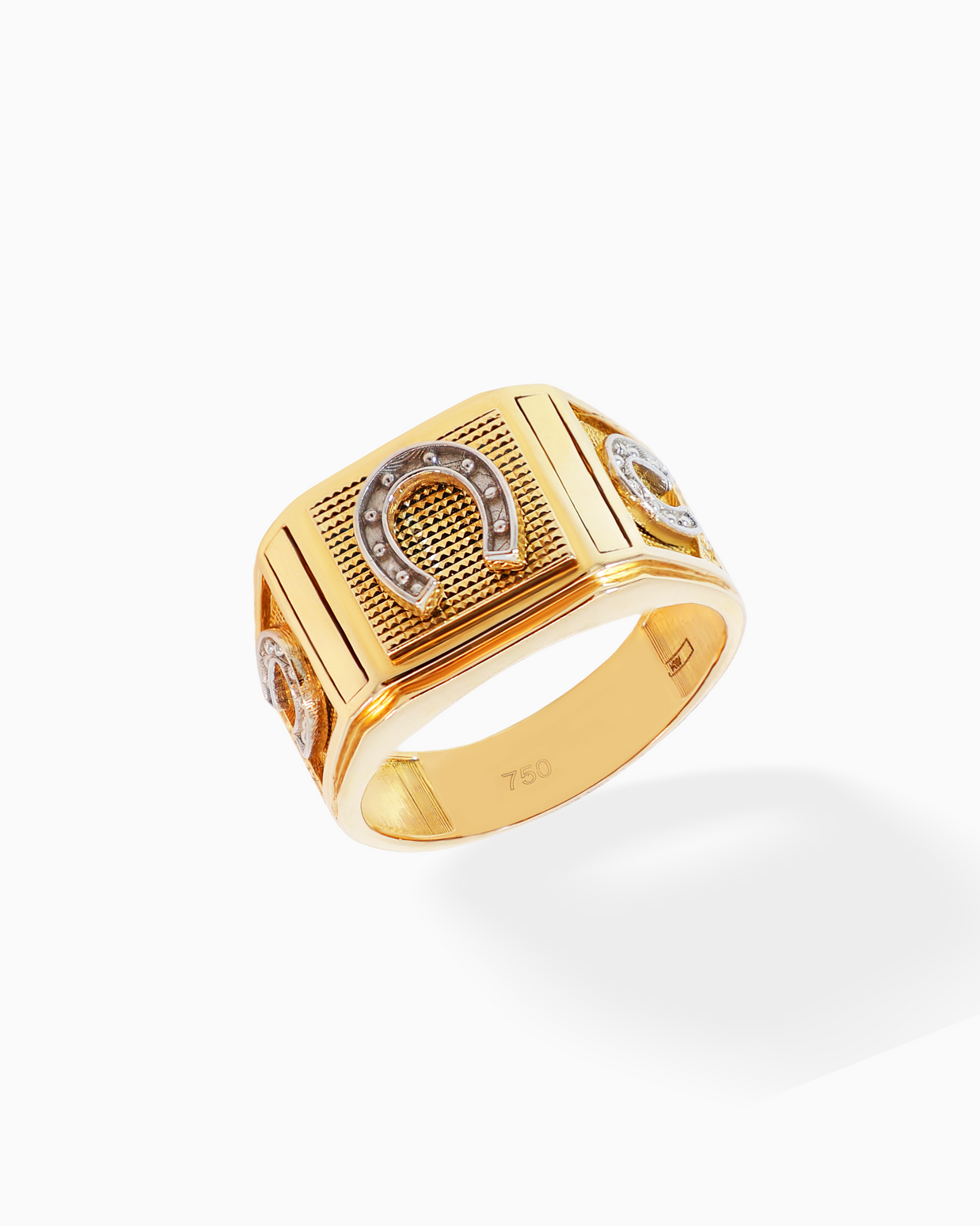 18K Yellow Gold Men’s Ring – 10.80g.