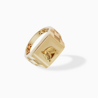 18K Yellow Gold Men’s Ring – 6.20g.