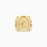 18K Gold Men’s Ring – 10.40g.