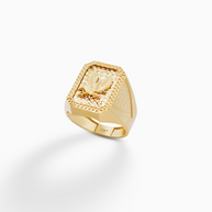 18K Gold Men’s Ring