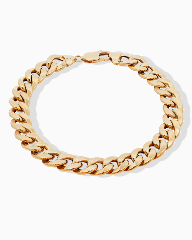 18K Yellow Gold Men’s Bracelet – 12.70g.
