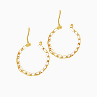 18K Gold Earrings