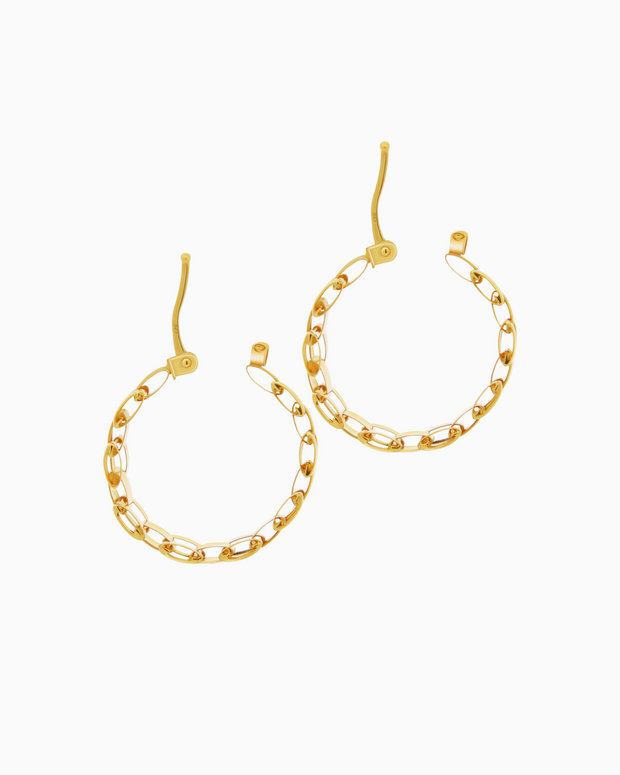 18K Gold Earrings