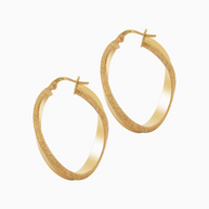 18K Gold Earrings