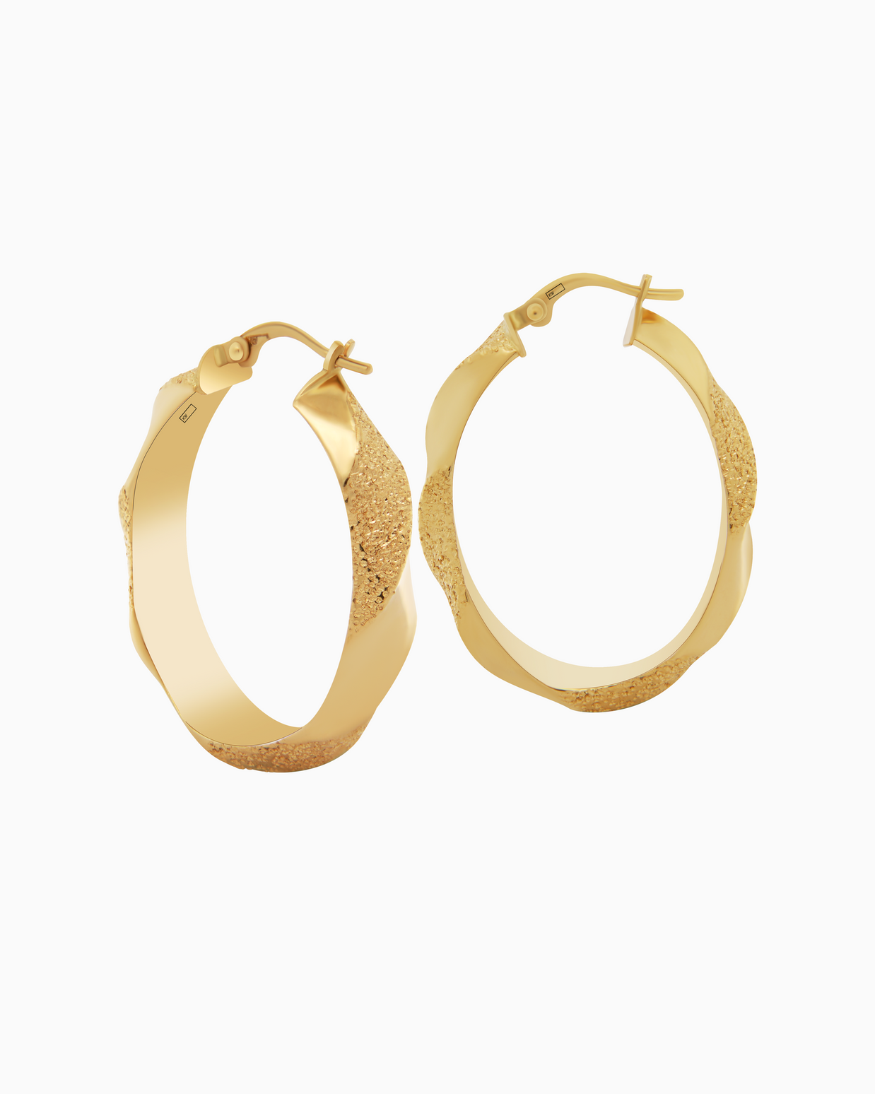 18K Gold Earrings