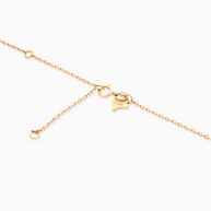 18K Yellow Gold 38-Stone Diamond Pendant Necklace – 0.20ct.