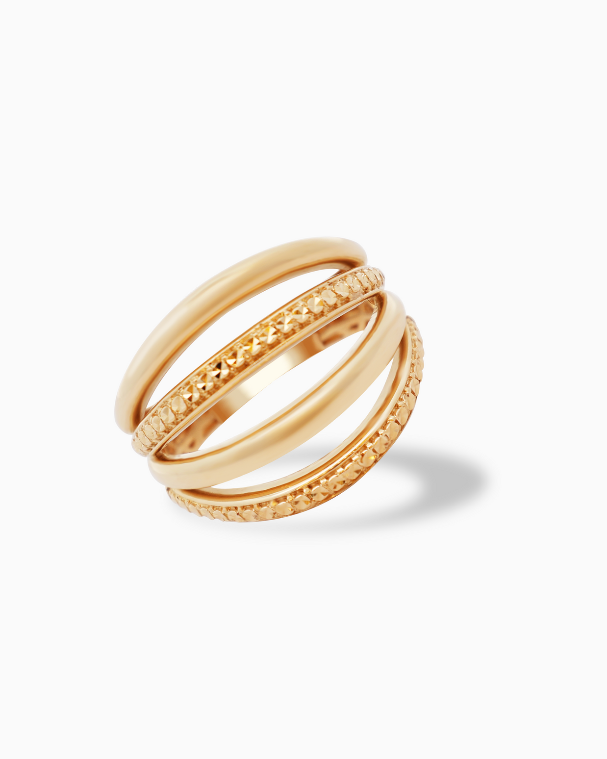 18K Yellow Gold Ring