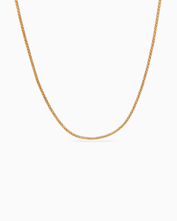 18K Yellow Gold Necklace