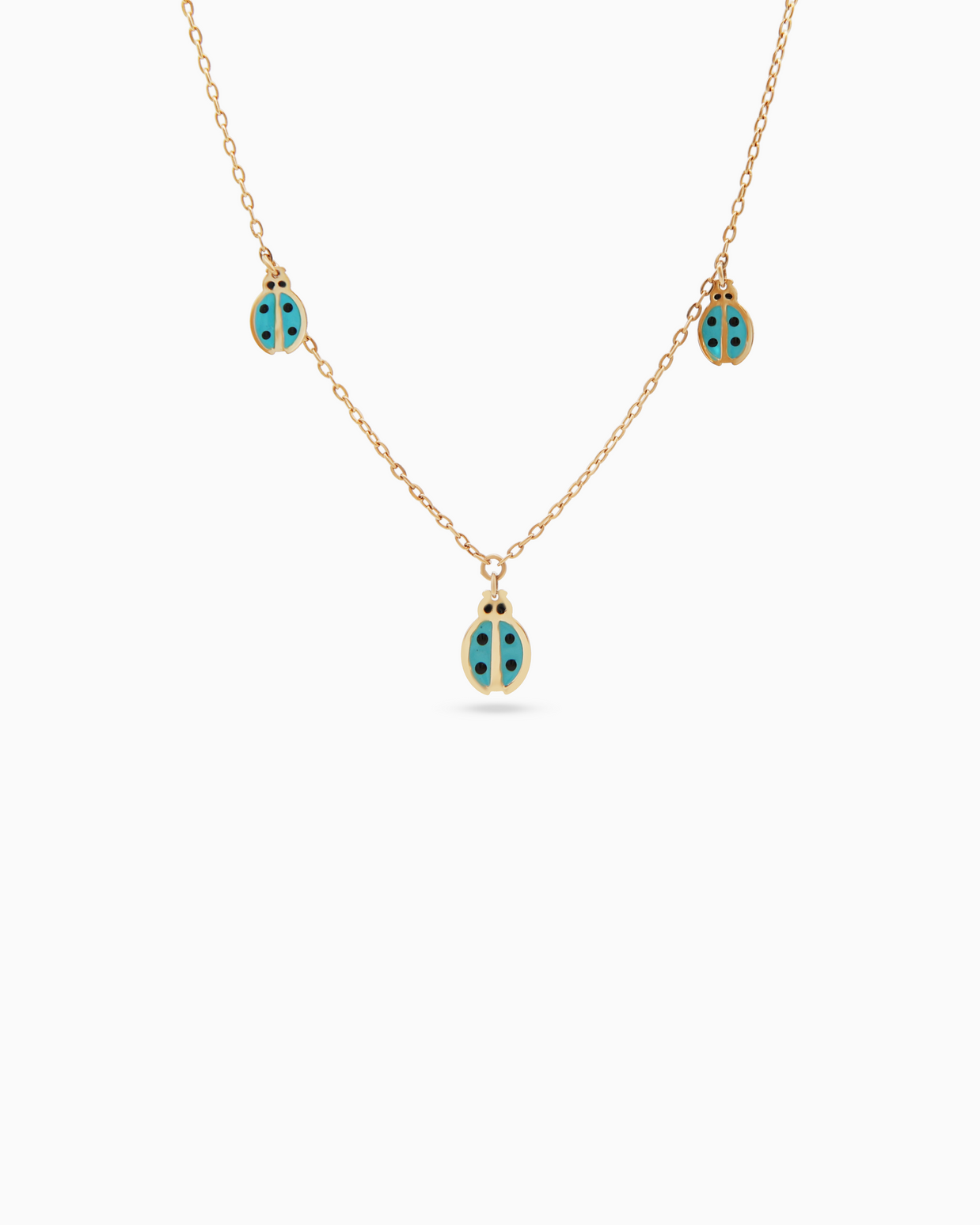 18K Yellow Gold Kids Jewelry Set
