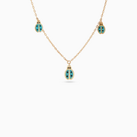 18K Yellow Gold Kids Jewelry Set