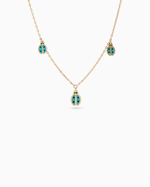 18K Yellow Gold Kids Jewelry Set