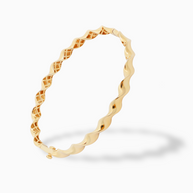 18K Yellow Gold Bangle – 11.00g.