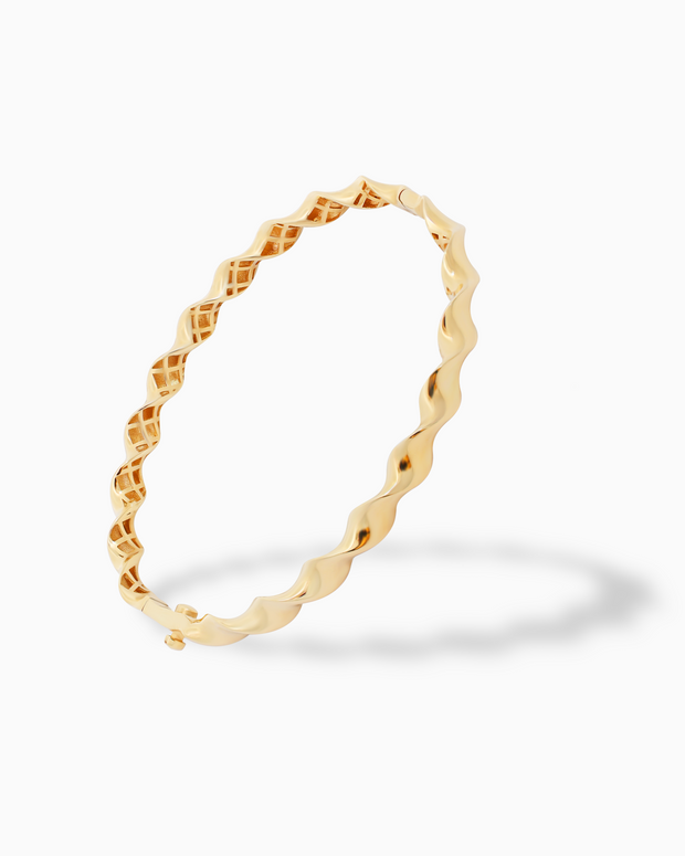18K Yellow Gold Bangle – 11.00g.