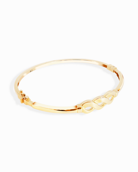 18K Yellow Gold Bangle – 9.90g.