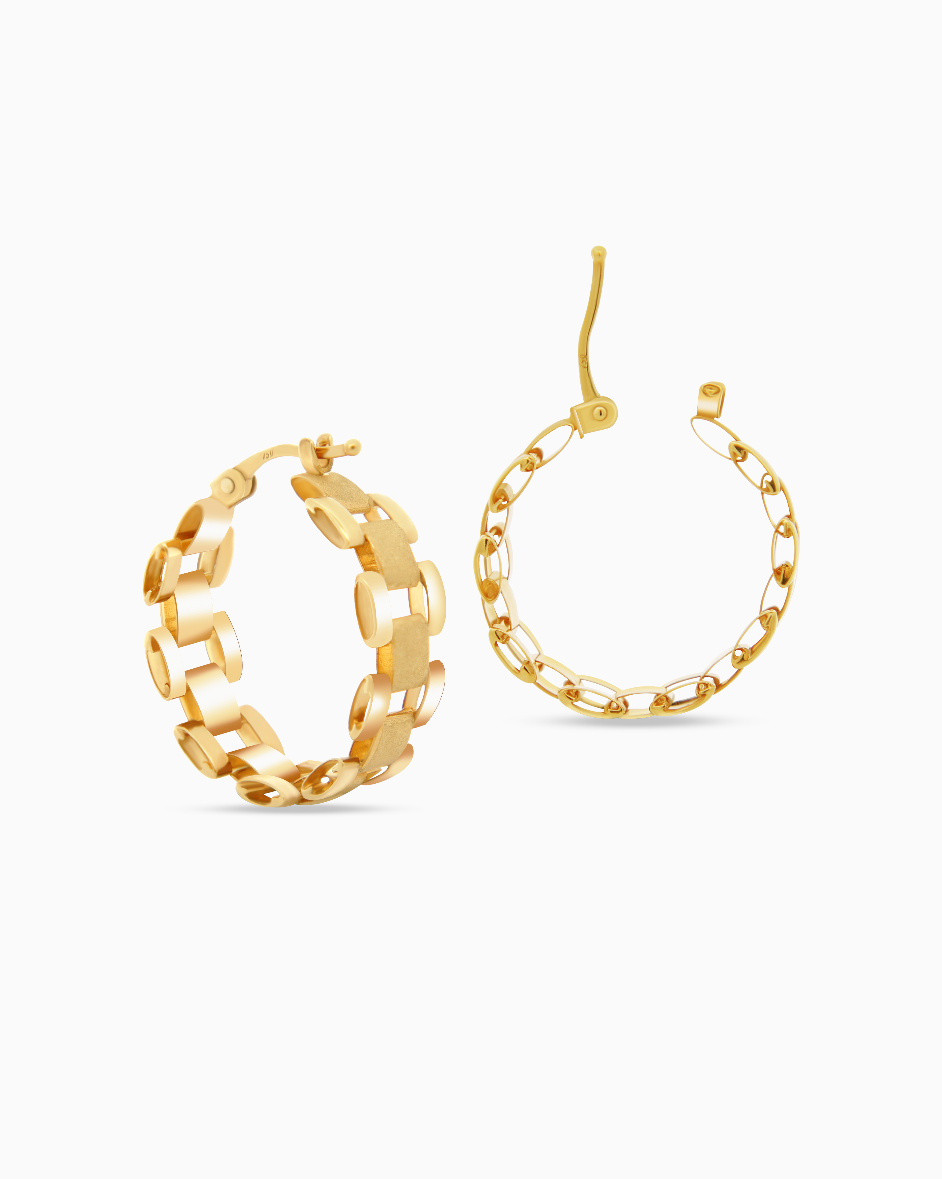 18K Gold Earrings