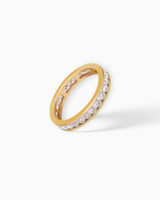 18K Gold Round Lab-Grown Diamond Ring – 1.20ct.