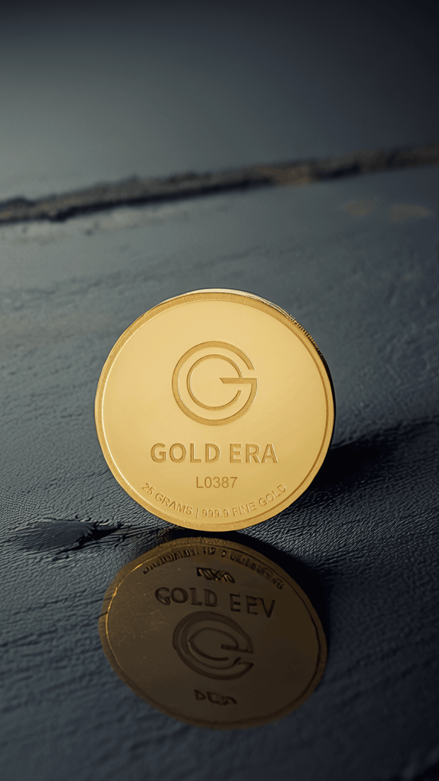 25g Gold Coin 24K– Falcon Design