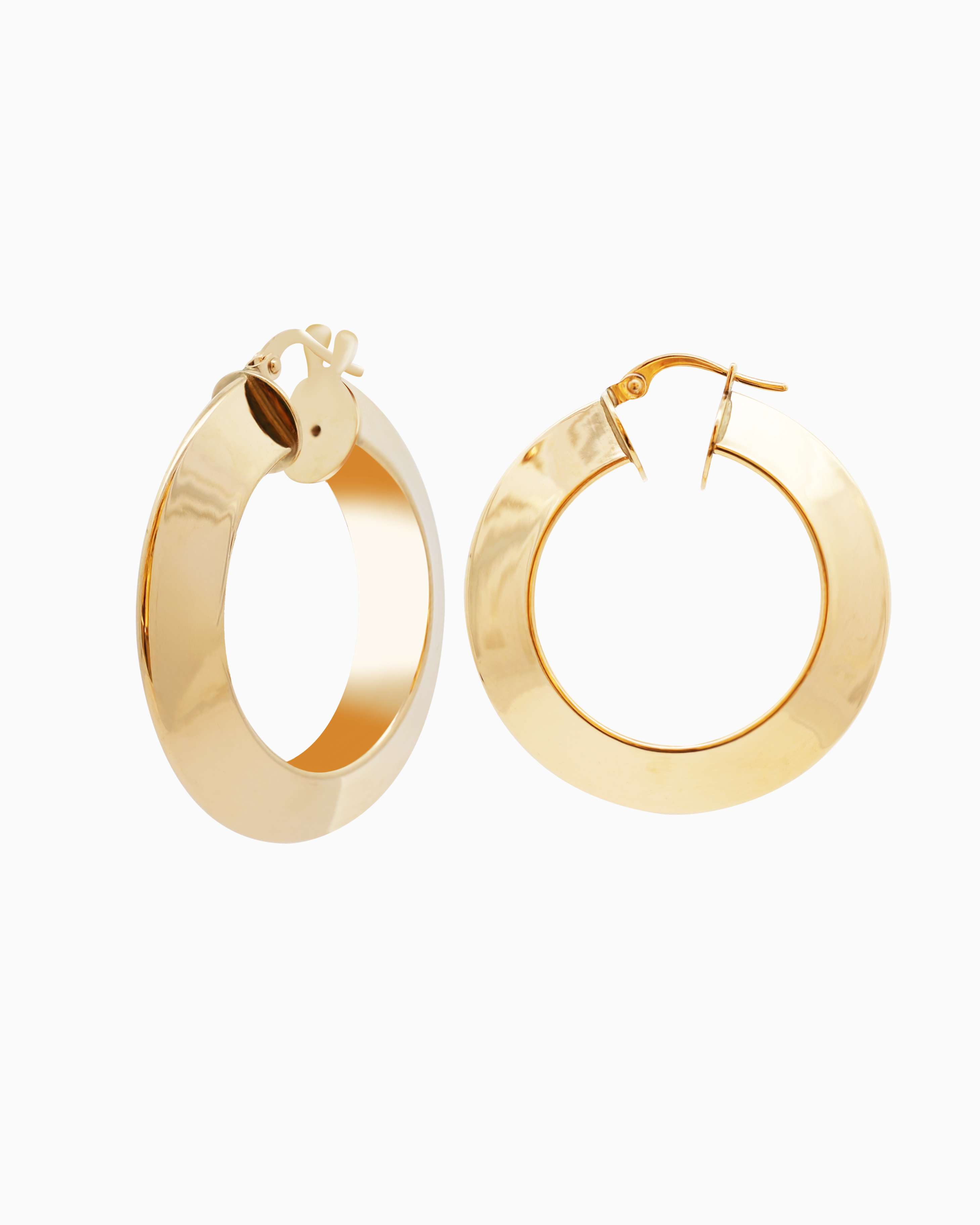 18K Yellow Gold Earrings – 5.20g.