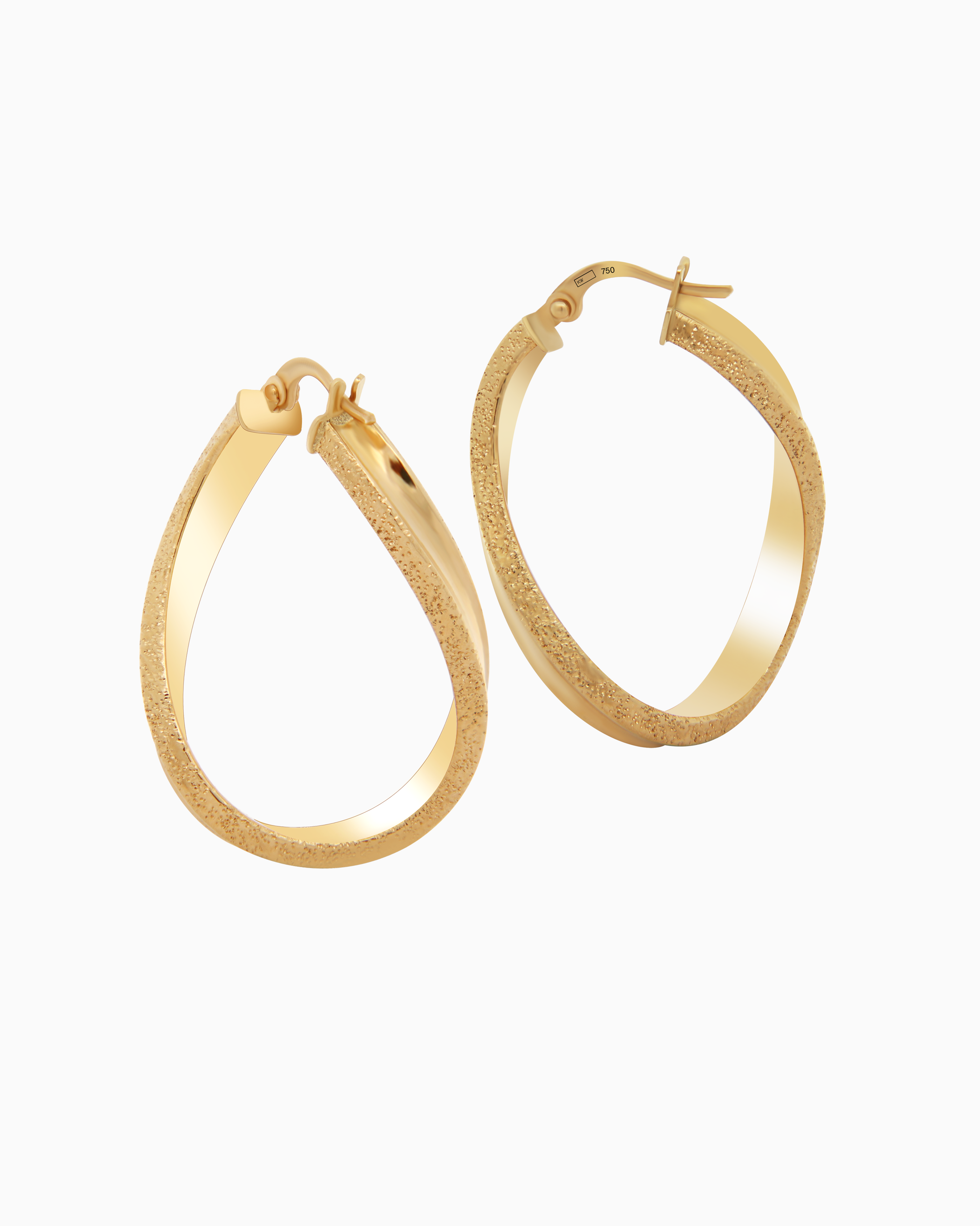 18K Gold Earrings