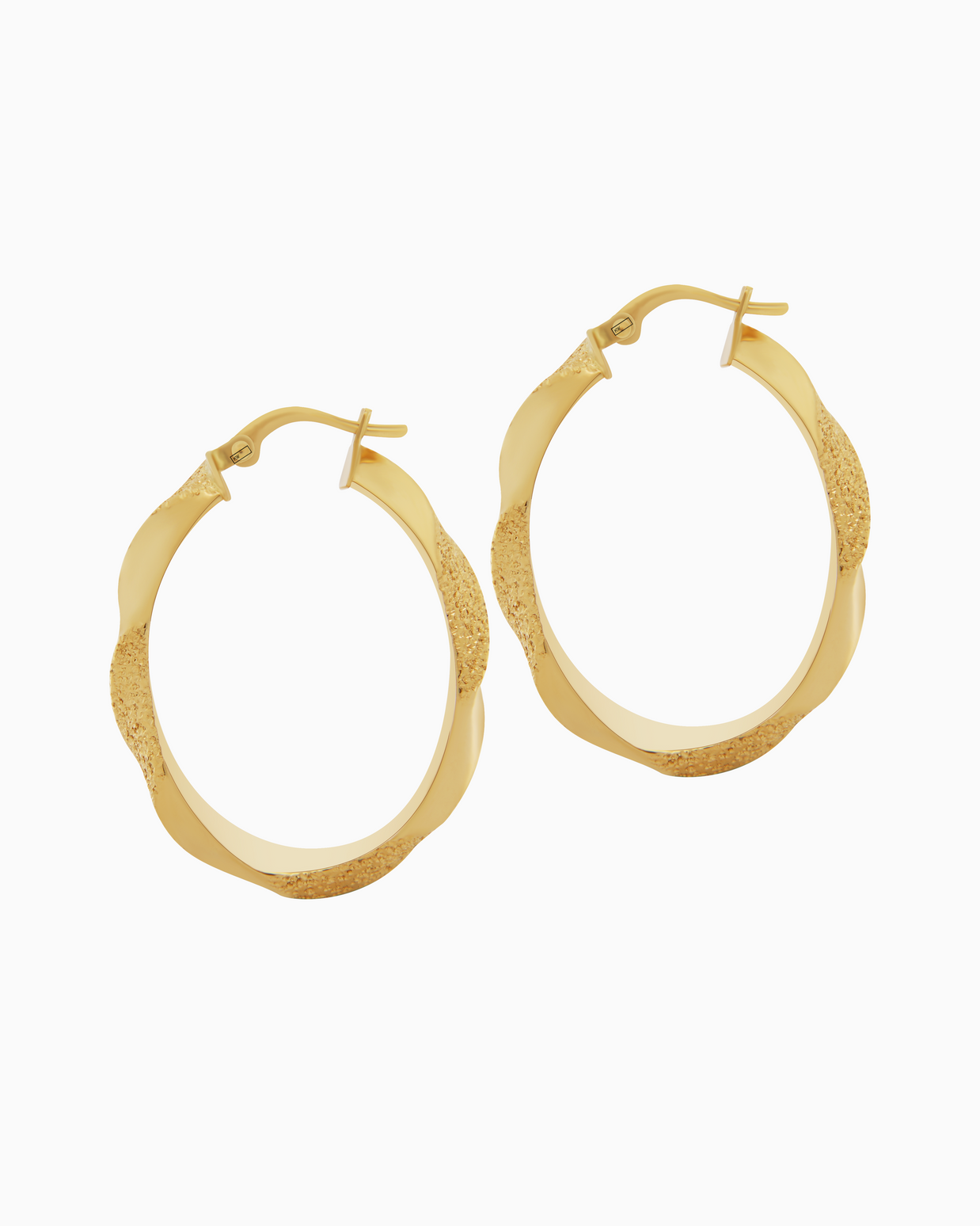 18K Gold Earrings