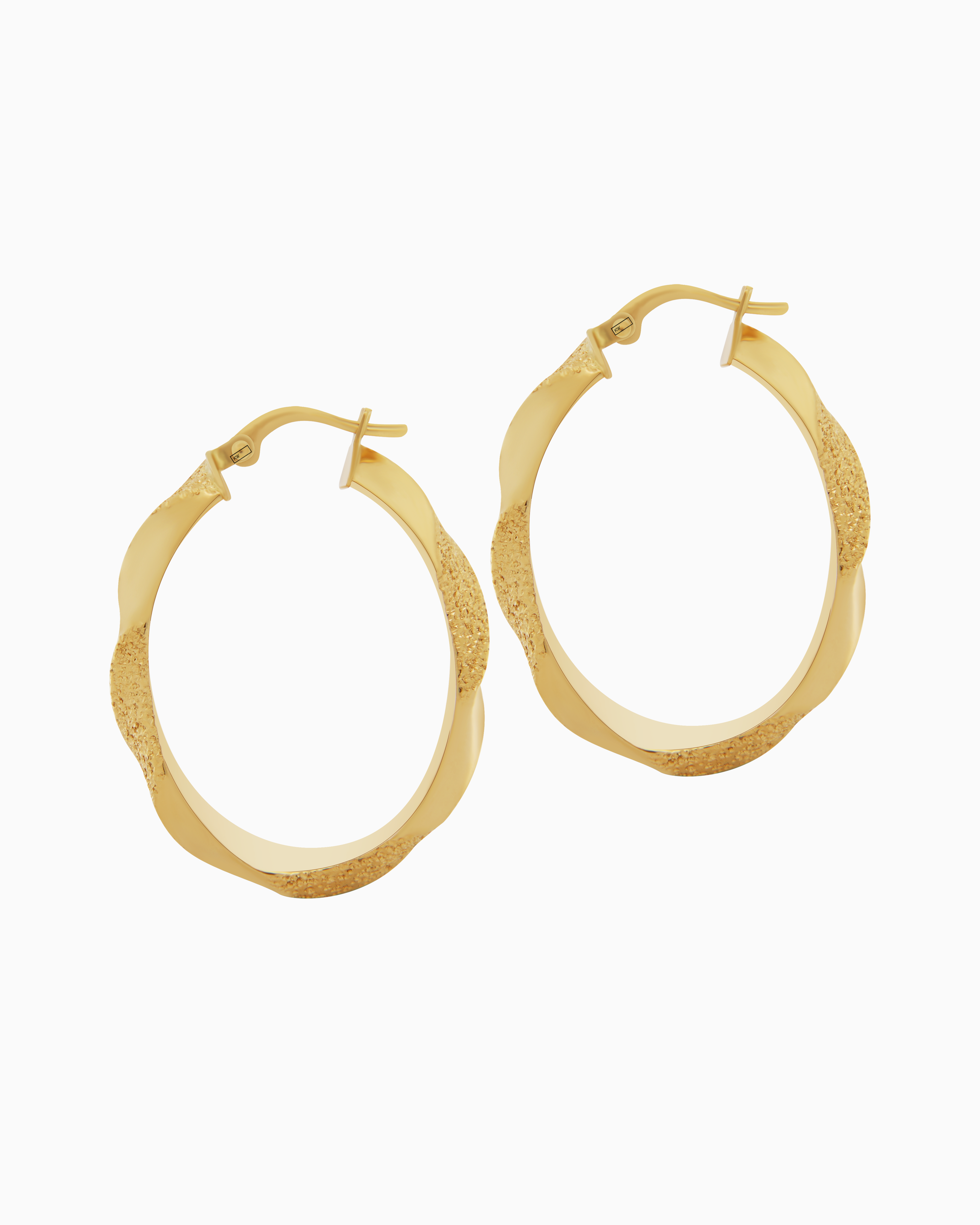18K Gold Earrings
