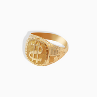 18K Yellow Gold Men’s Ring