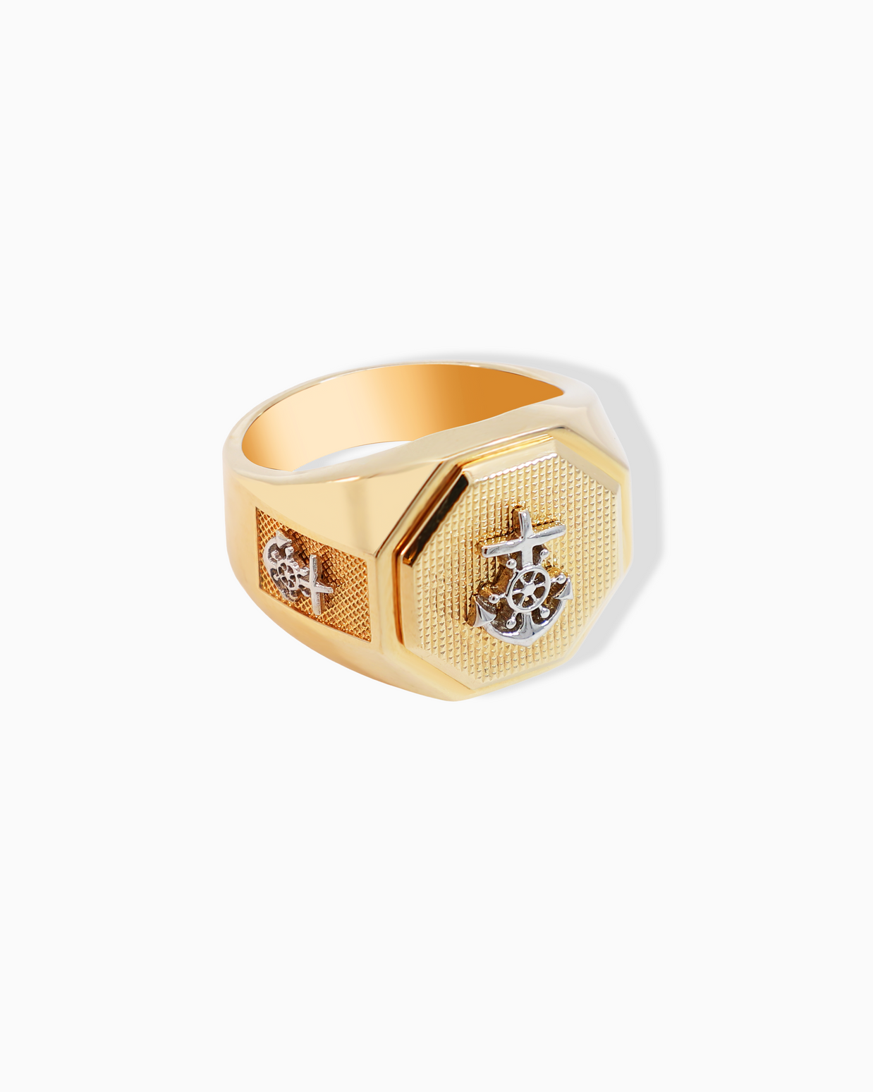 18K Yellow Gold Men’s Ring – 12.90g.