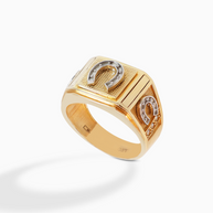 18K Yellow Gold Men’s Ring – 10.80g.
