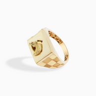 18K Yellow Gold Men’s Ring – 6.20g.
