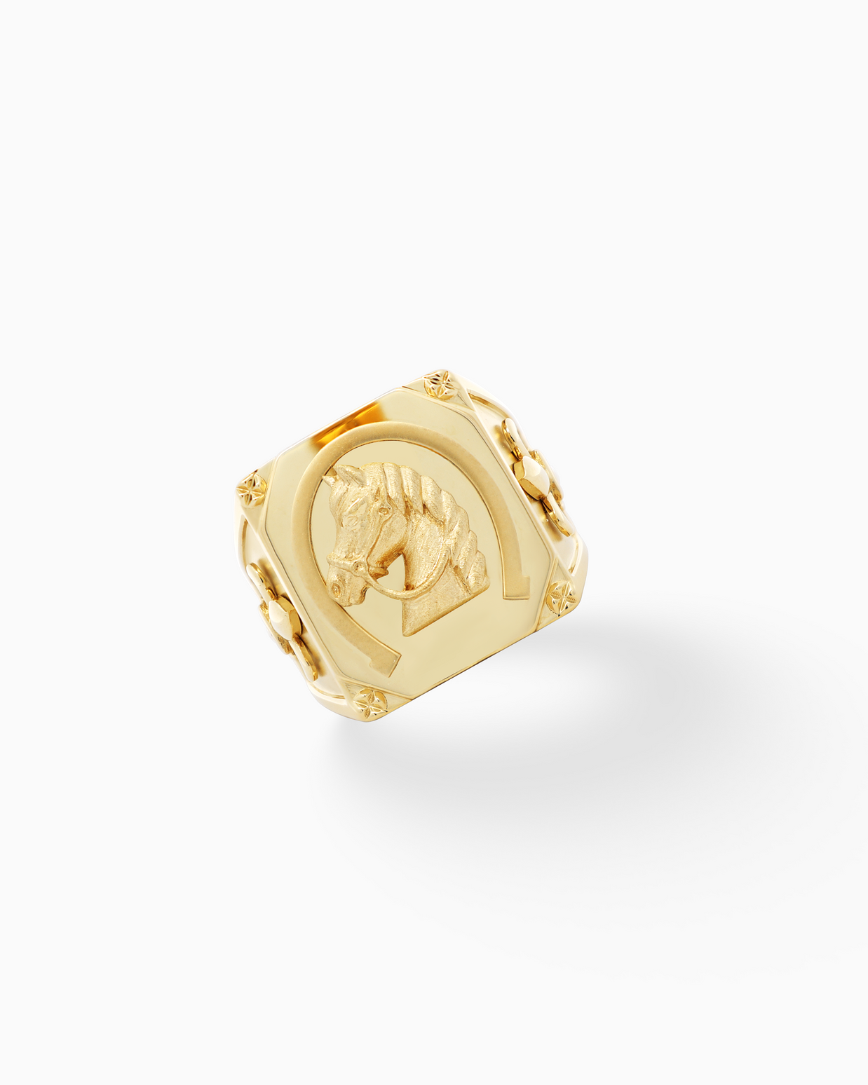 18K Gold Men’s Ring – 10.40g.