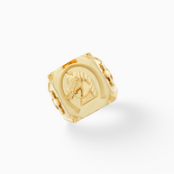 18K Gold Men’s Ring – 10.40g.