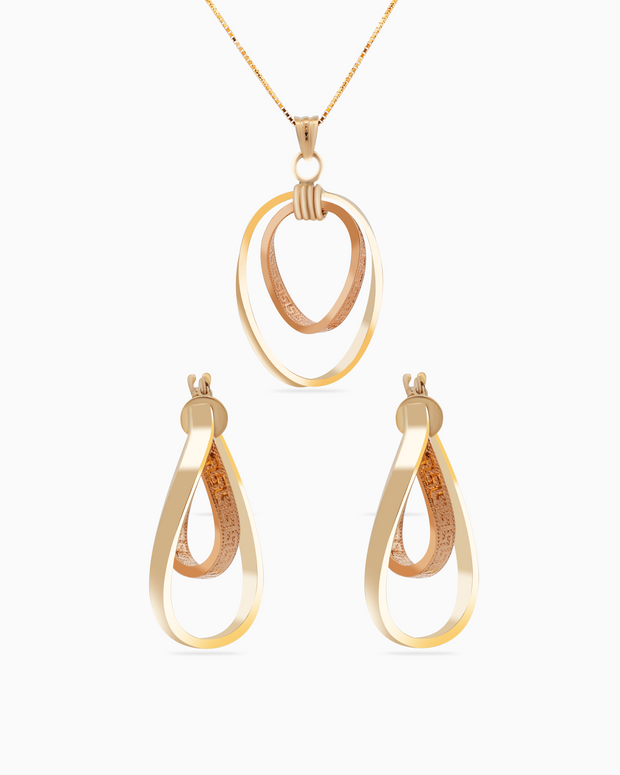 18K Yellow Gold Half Set – 6.90g.