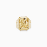 18K Gold Men’s Ring