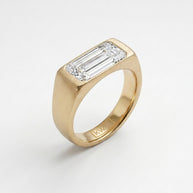 Imperial Emerald Signet Ring