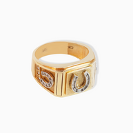 18K Yellow Gold Men’s Ring – 10.80g.
