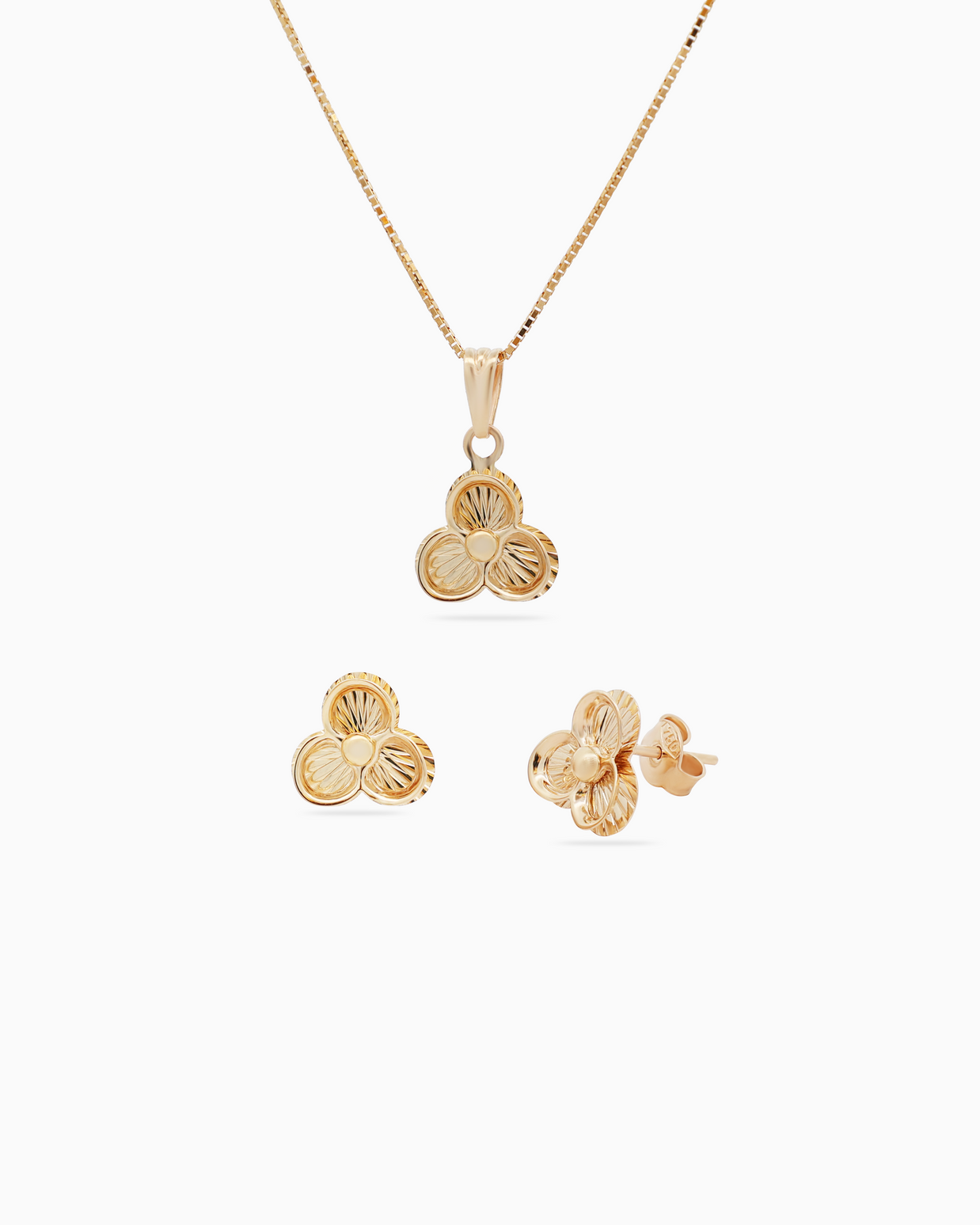 18K Yellow Gold Half Set – 6.20g.