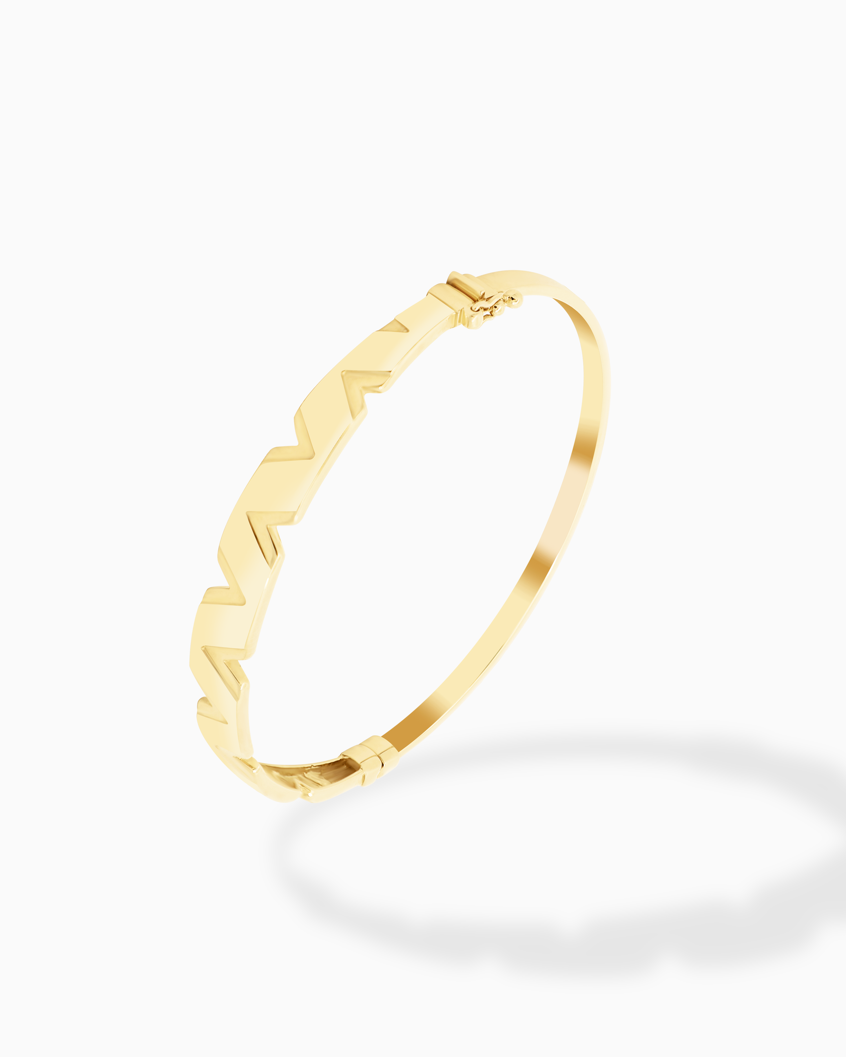 18K Yellow Gold Bangle – 8.80g.