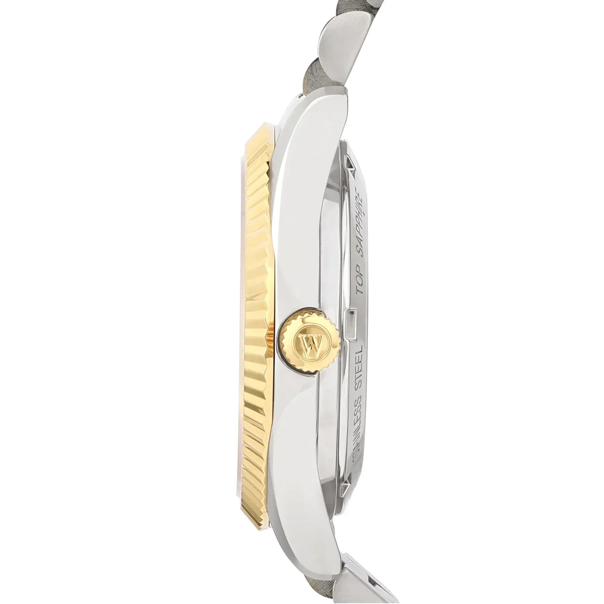 West End The Classics Automatic 6858.20.3337Y Turquoise Dial & Two-Tone Stainless Steel Women's Watch