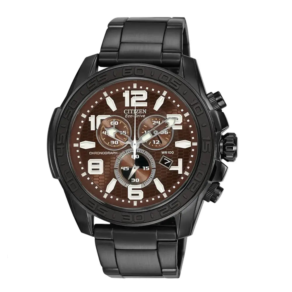 Citizen Eco-Drive Chronograph AT2275-56X Steel Men's Watch