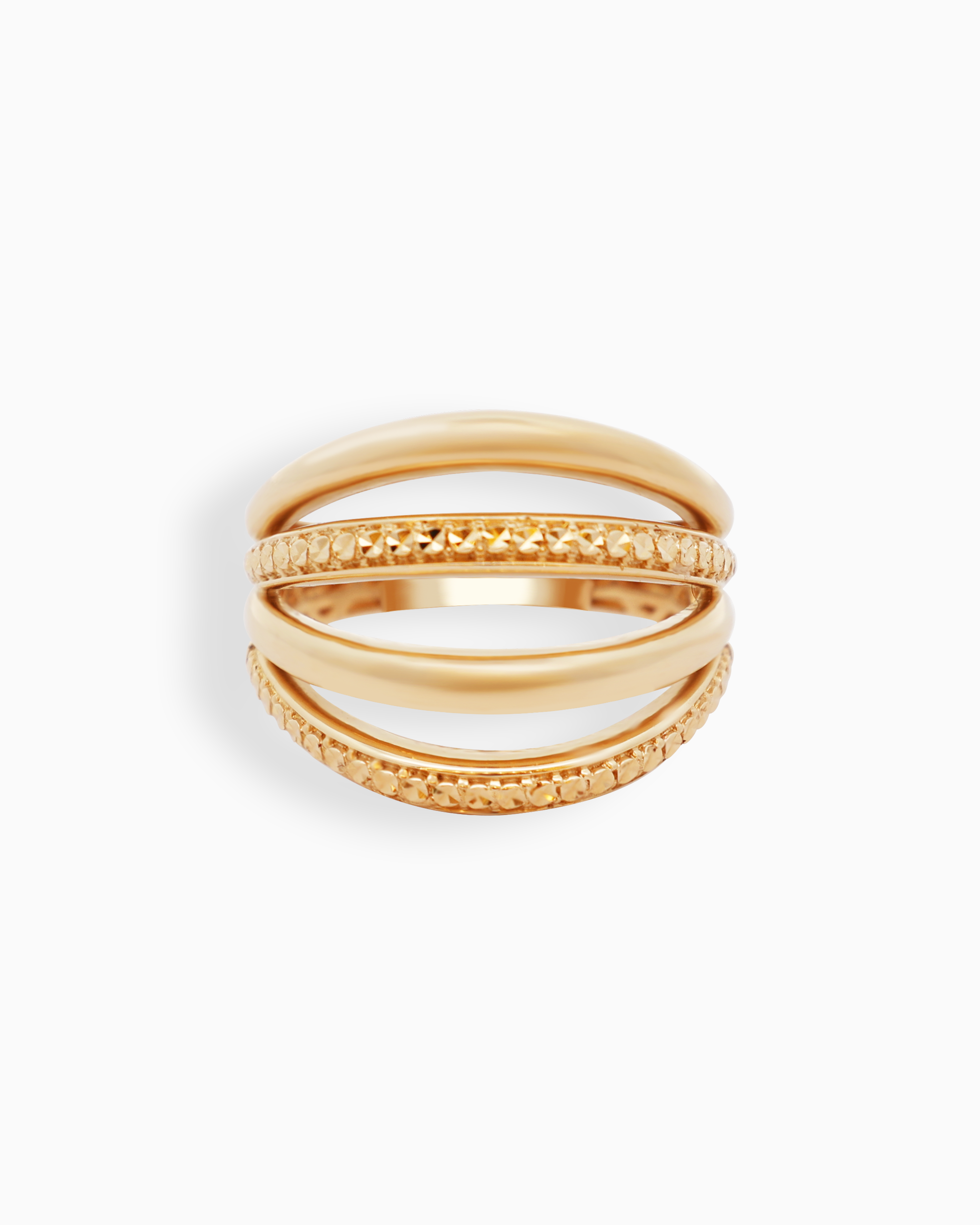 18K Yellow Gold Ring