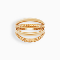 18K Yellow Gold Ring