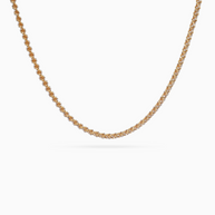 18K Two-Tone Gold Necklace – 17.70g.