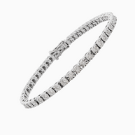 18K Gold 48-Stone Diamond Bracelet – 0.50ct.
