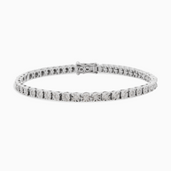 18K Gold 48-Stone Diamond Bracelet – 0.50ct.